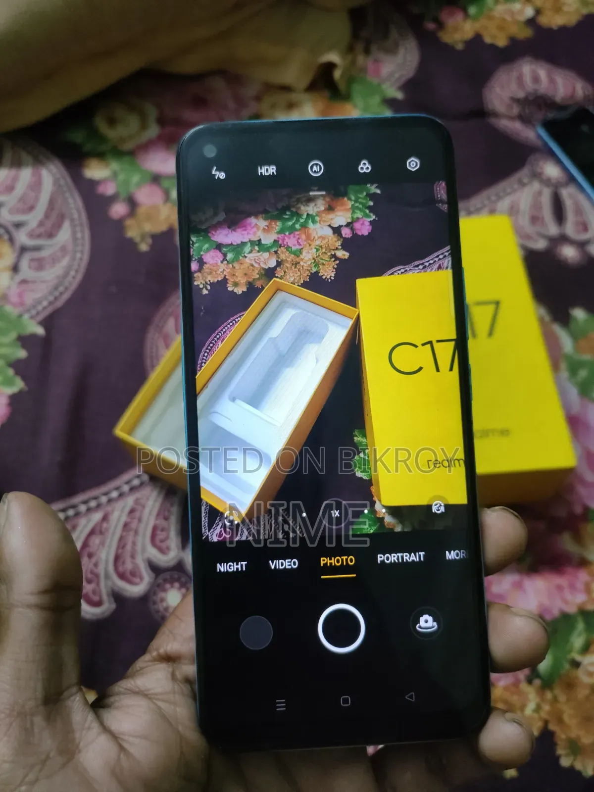 রিয়েলমি সি১৭ ১২৮ জিবি সিলভার