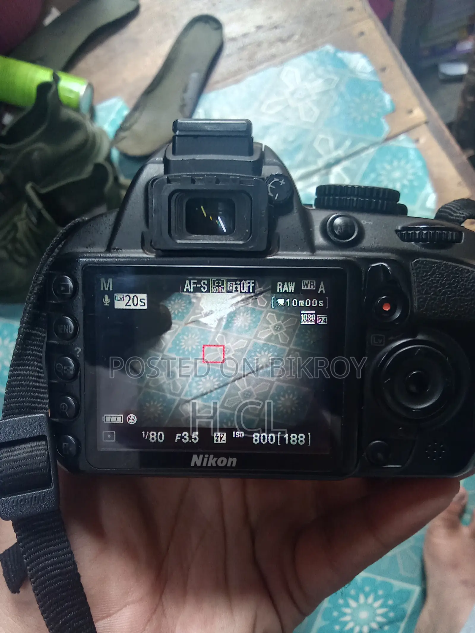 Nikon D3100 With AF-S 18-55mm VR Ii DX Lens