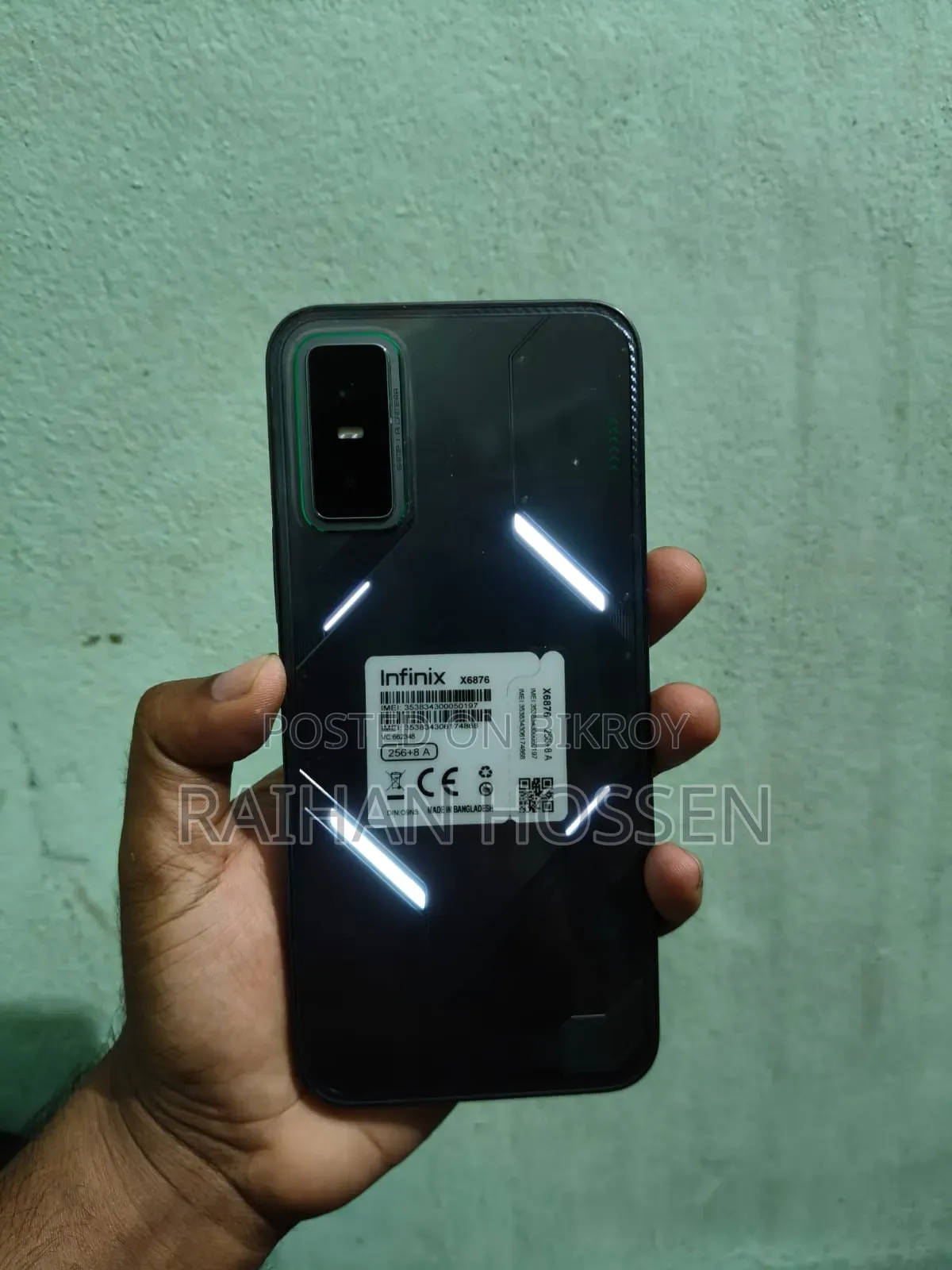 Infinix GT 30 5G 256 GB Black