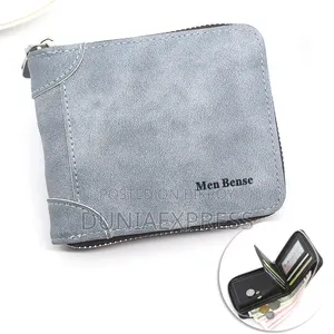 Personalized Men's Wallet Short Zipper 80% Off Men's Wallet