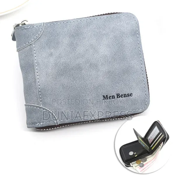 Personalized Men's Wallet Short Zipper 80% Off Men's Wallet
