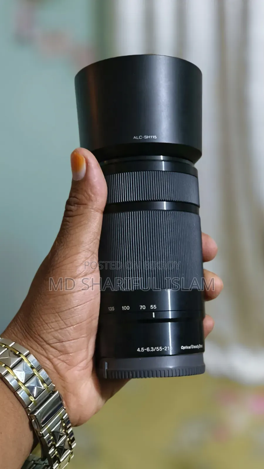 Sony 55-210 জুম লেন্স একদম ফুলফ্রেশ বিক্রি করবো।