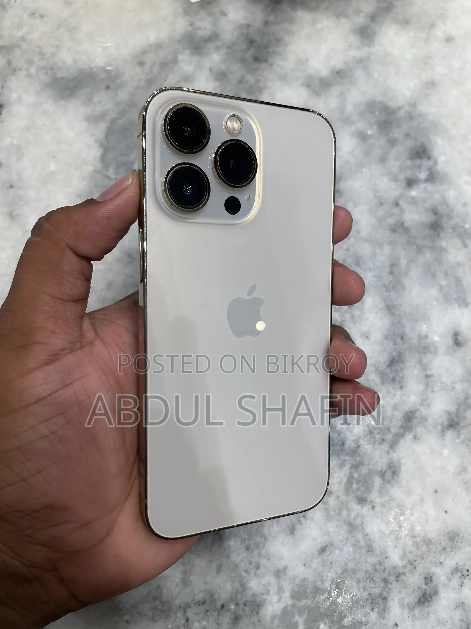 অ্যাপল আইফোন ১৩ প্রো ১২৮ জিবি রোজ গোল্ড
