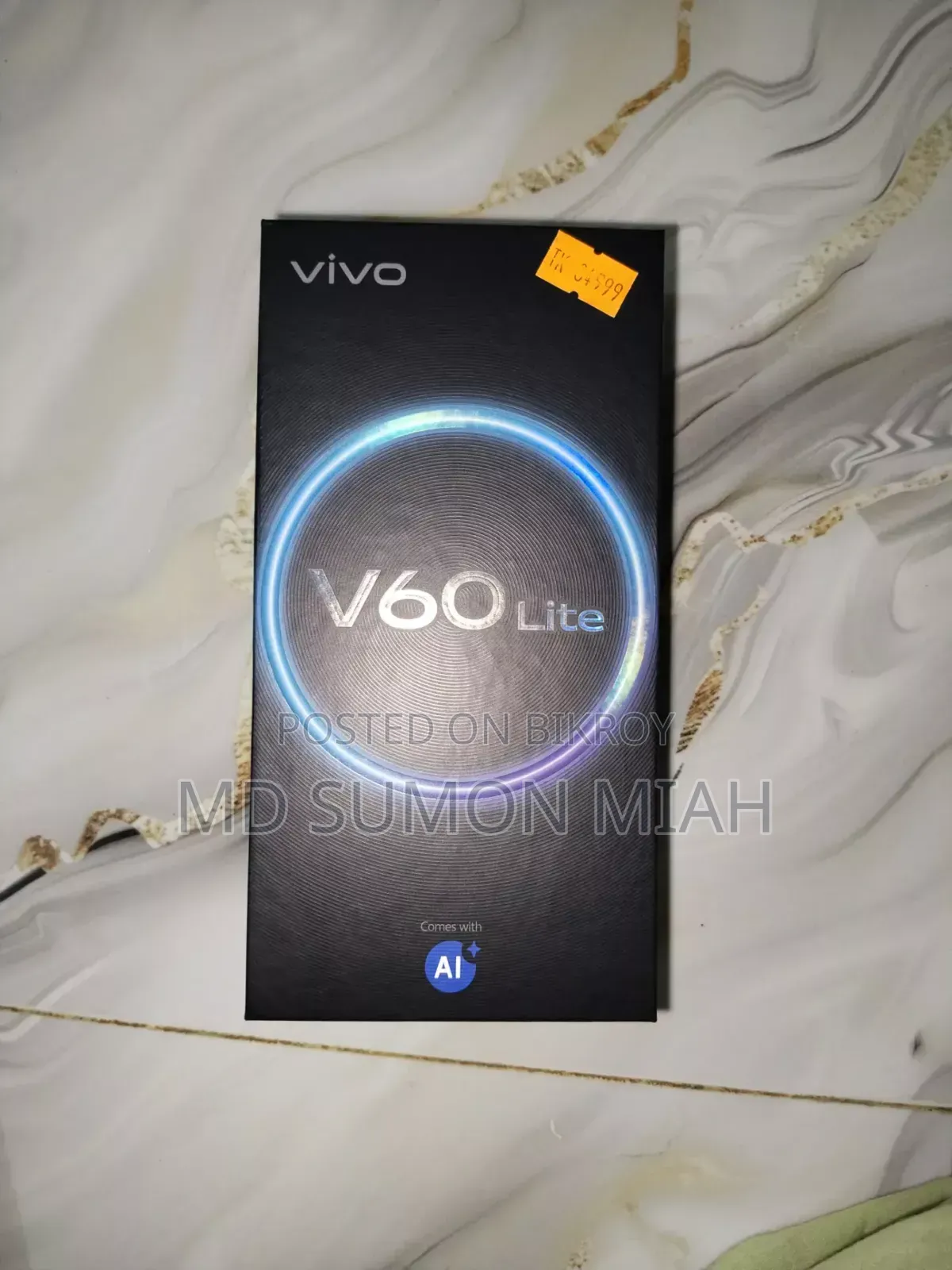 New Vivo V60 Lite 4G 256 GB Silver