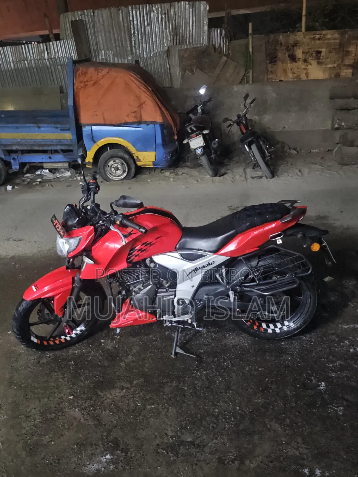 টিভিএস আপাচি আরটিআর ১৬০ 4V ২০১৯ রেড