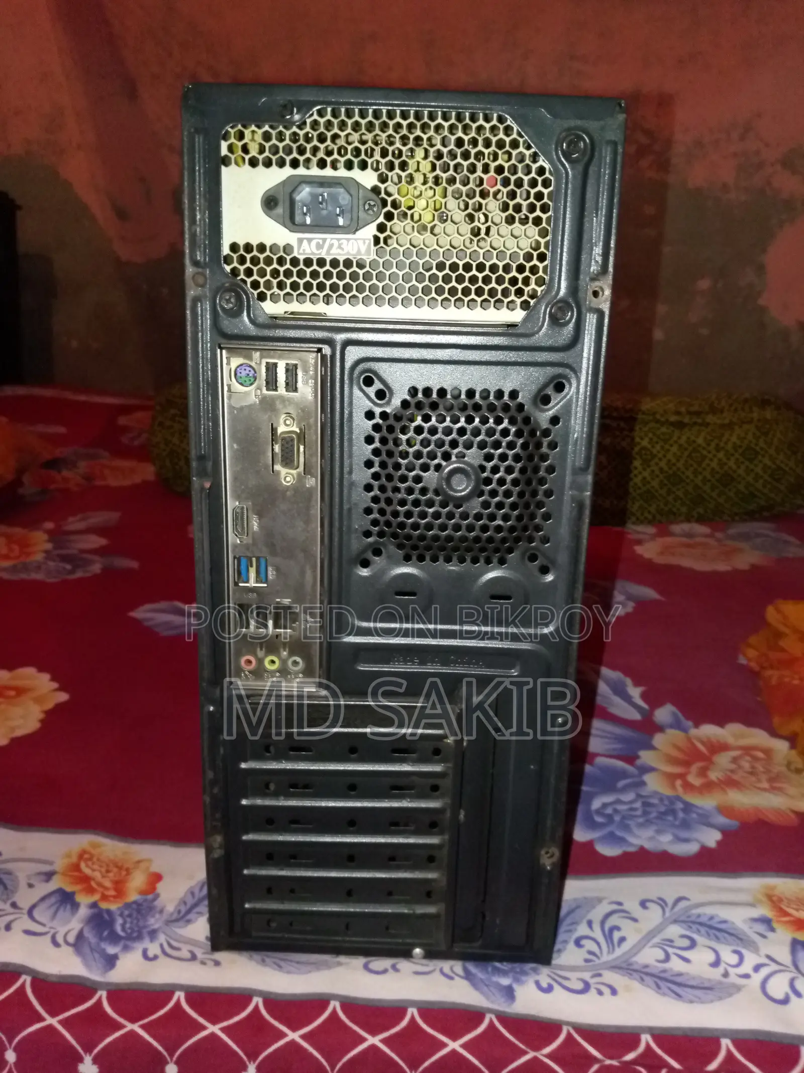 ডেস্কটপ কম্পিউটার ৮জিবি এসএসডি ১২৮জিবি