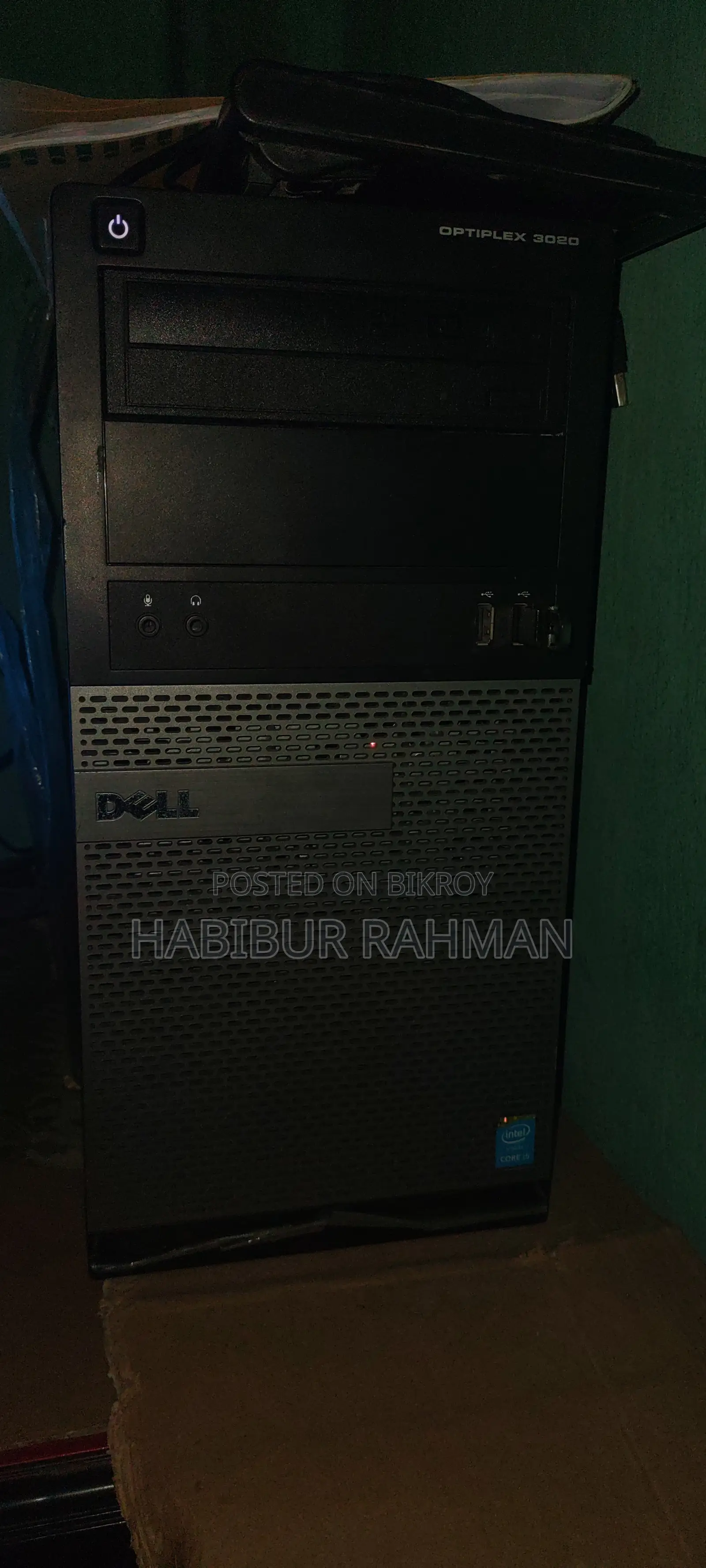 Desktop Computer Dell OptiPlex 3020 8GB Intel Core I5 HDD+SSD 512GB