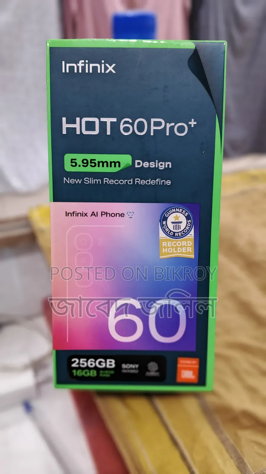 New Infinix Hot 60 Pro+ 256 GB Purple