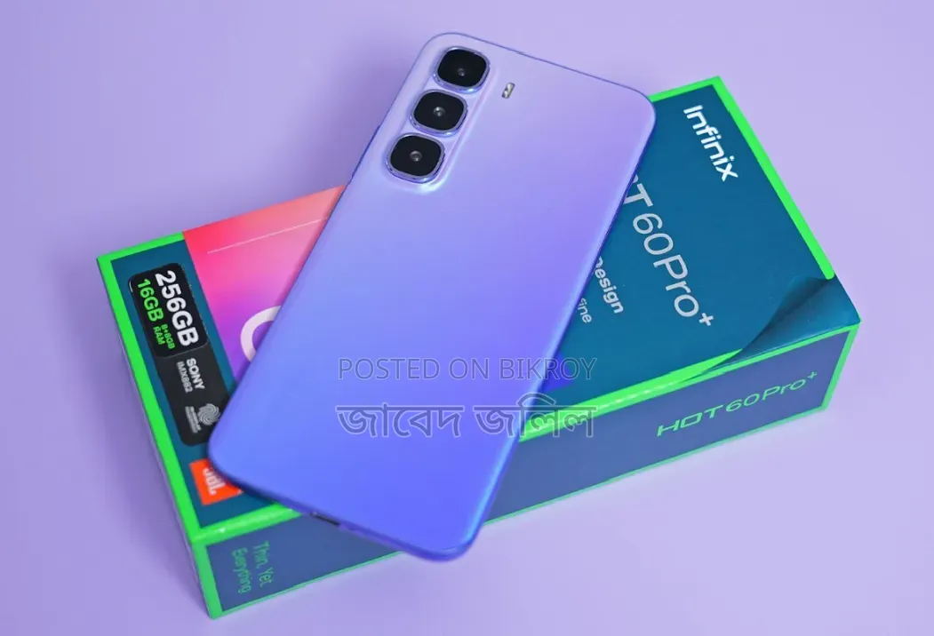 New Infinix Hot 60 Pro+ 256 GB Purple