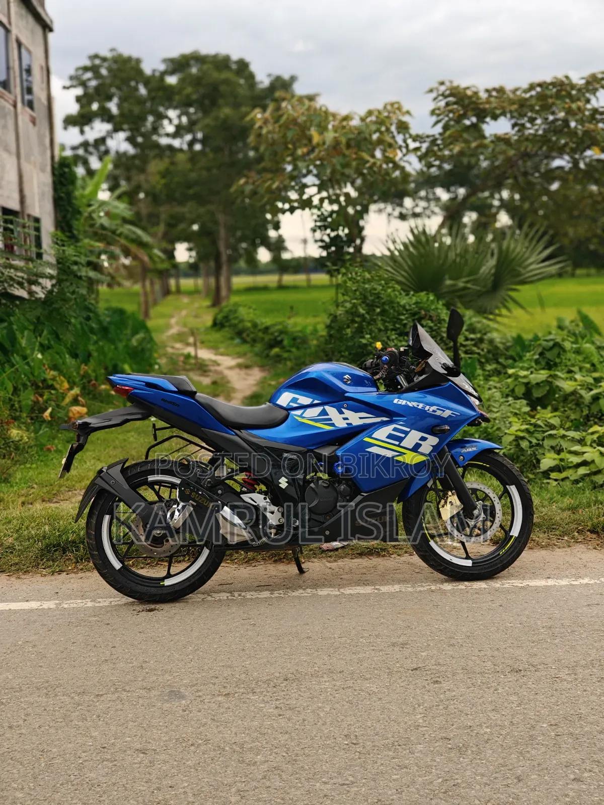 Suzuki Gixxer SF 2022 Blue
