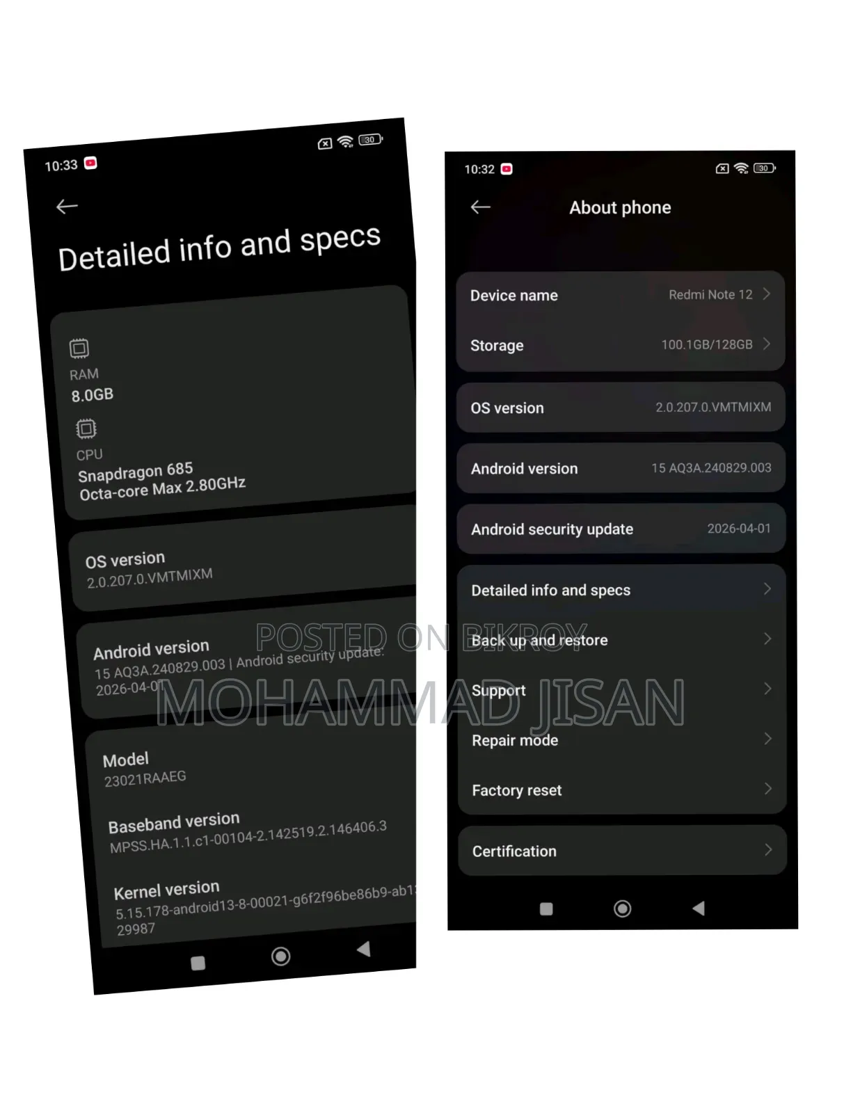 Xiaomi Redmi Note 12 128 GB