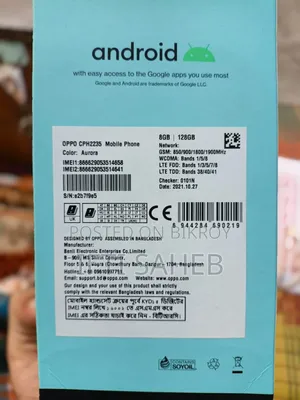 নিউ অপো রেনো৬ ১২৮ জিবি রোজ গোল্ড
