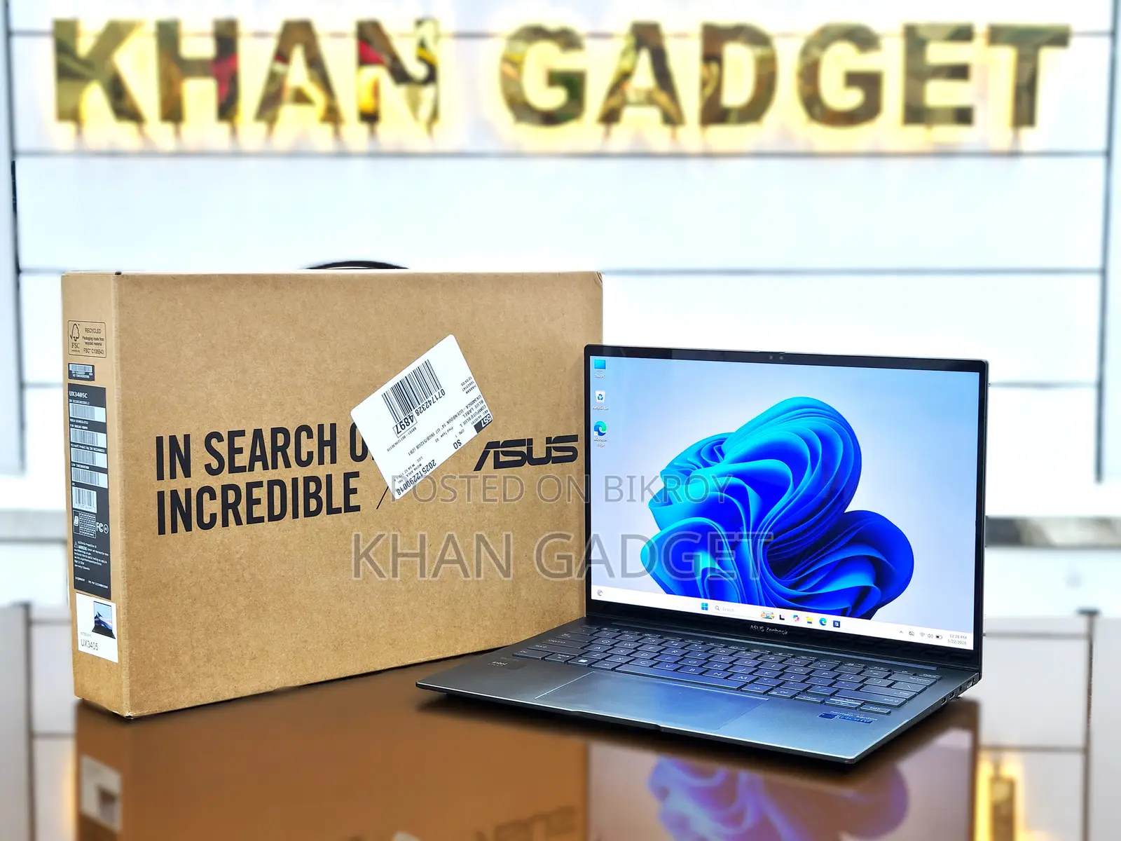 ল্যাপটপ ASUS Zenbook 14 8GB Intel Core Ultra 5 SSD 512GB