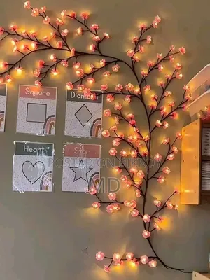 চেরি ব্লসম ট্রি লাইট - ৭২ এলইডি ওয়ার্ম হোয়াইট