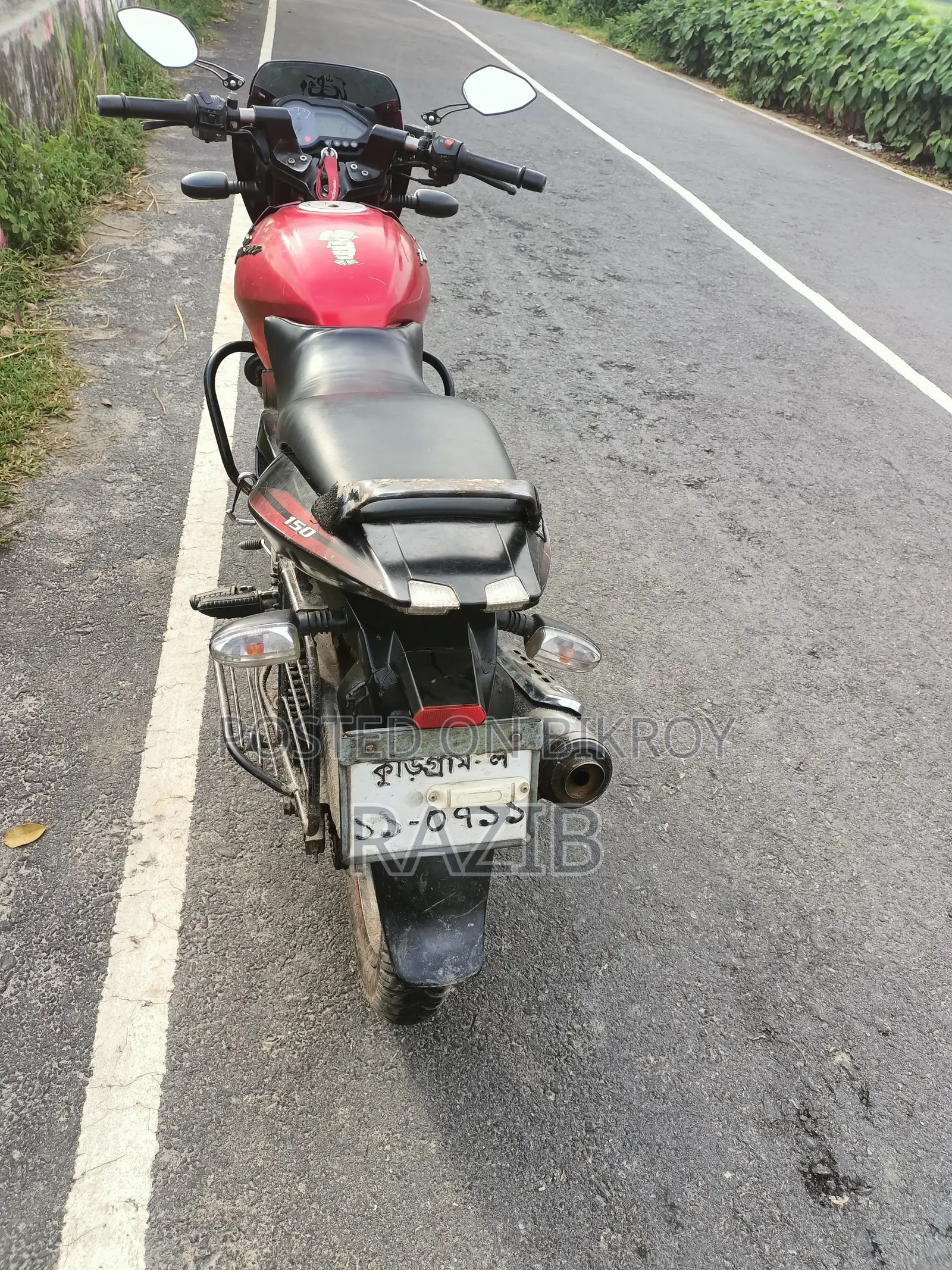 Bajaj Pulsar 150 2013 Red