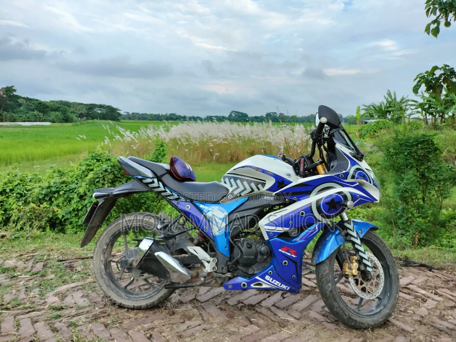 Suzuki Gixxer SF 2021 White