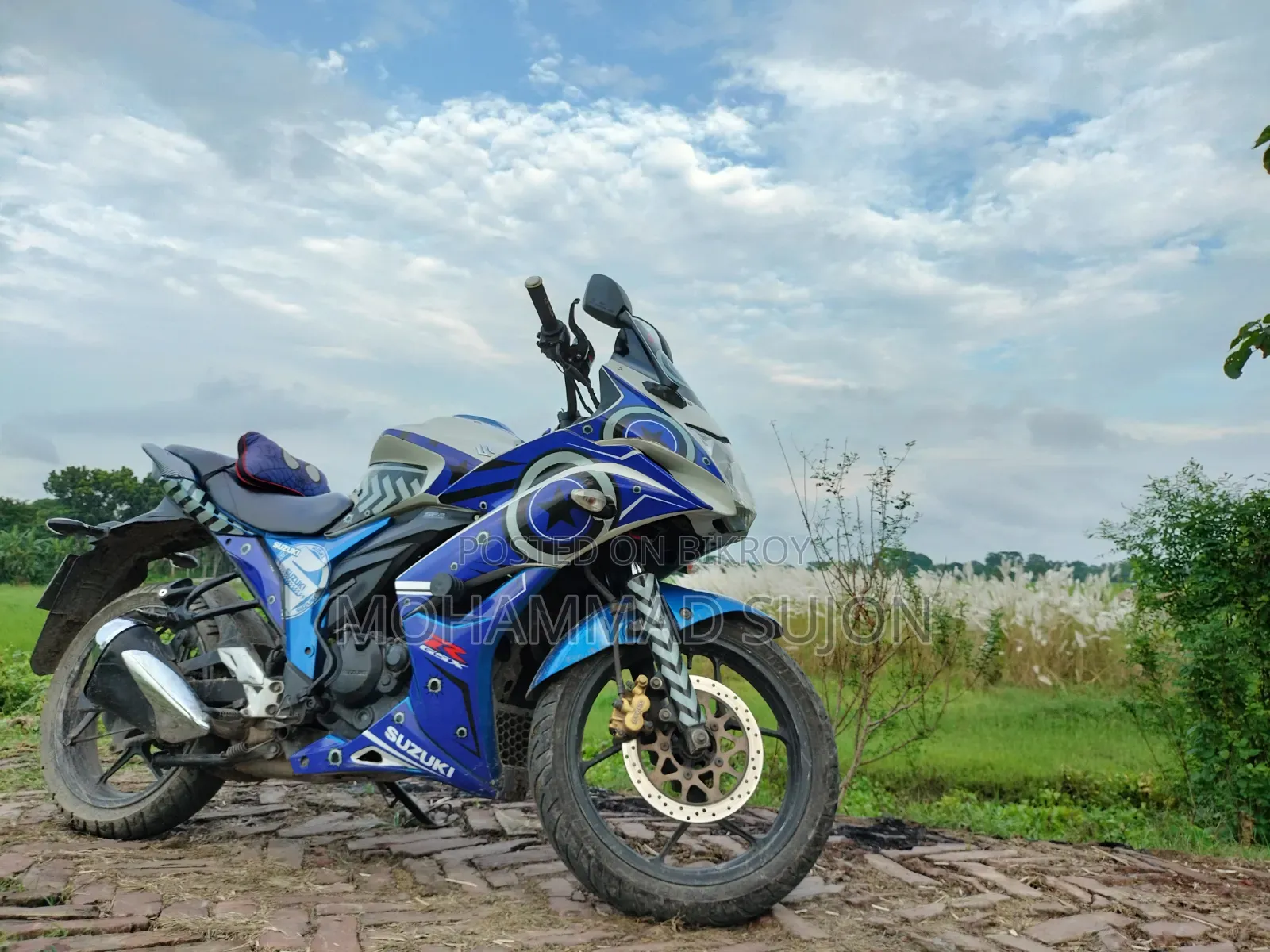 Suzuki Gixxer SF 2021 White