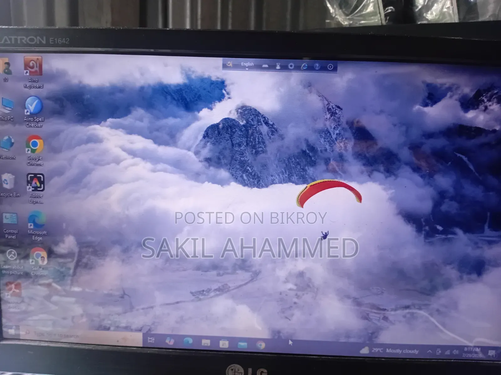 Desktop Computer 4GB Intel Core I3 SSD 128GB