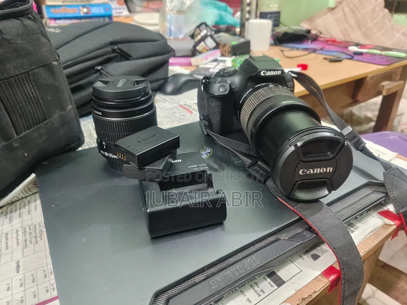Canon 2000D With 18-135 Mm 1:3.5-5.6 IS STM and 18-55 Mm