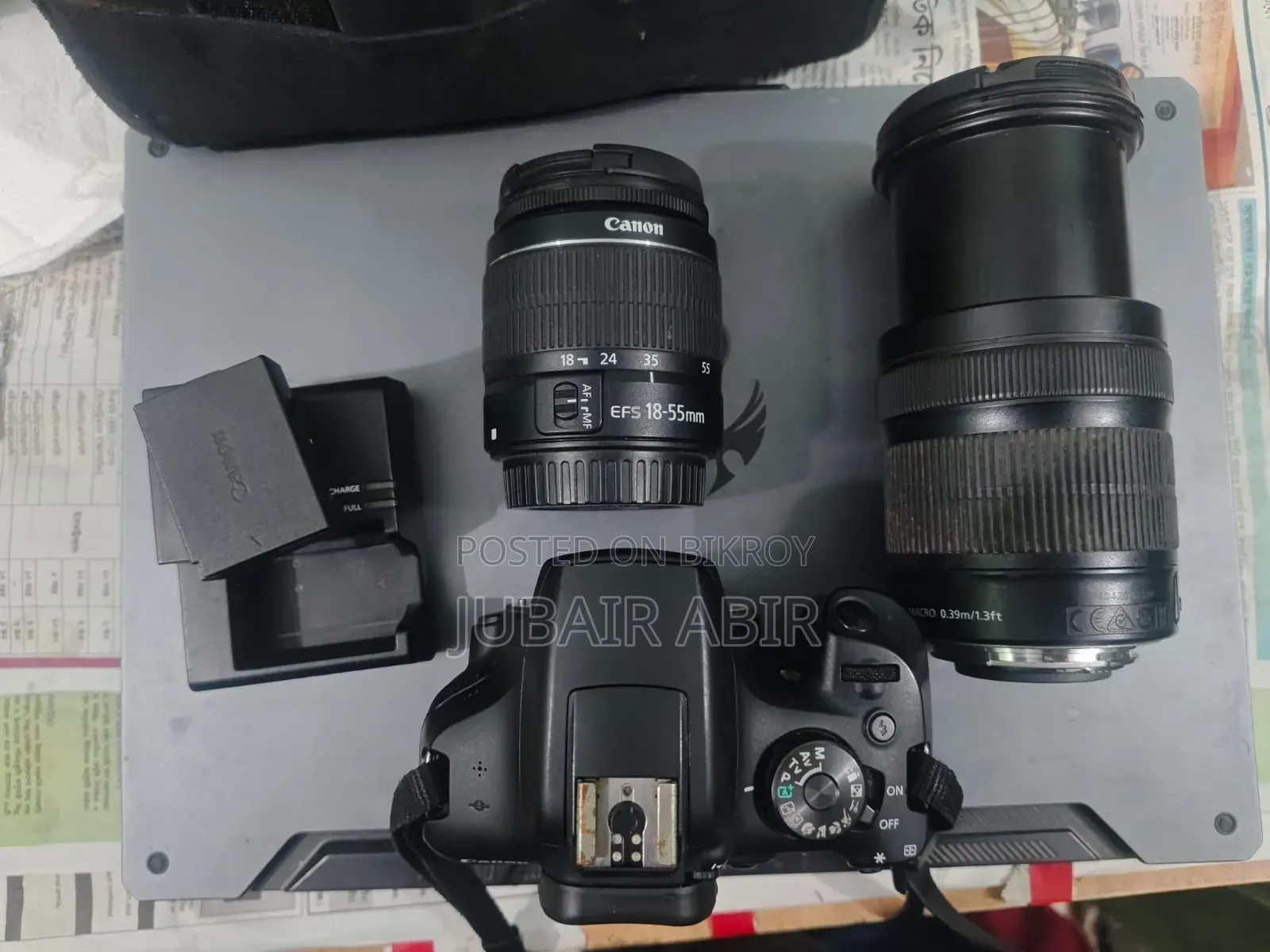 Canon 2000D With 18-135 Mm 1:3.5-5.6 IS STM and 18-55 Mm