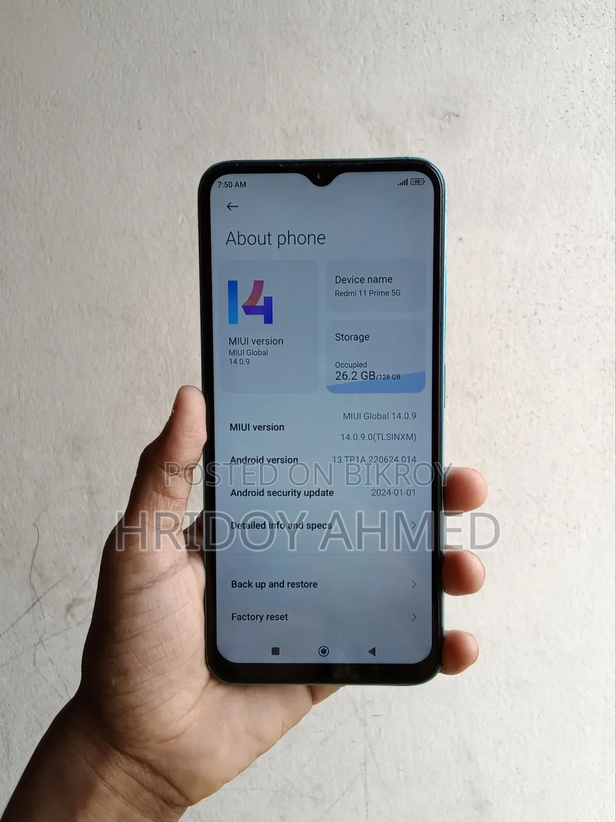 Xiaomi Redmi 11 Prime 5G 128 GB Green