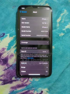 অ্যাপল আইফোন এক্স ২৫৬ জিবি কালো