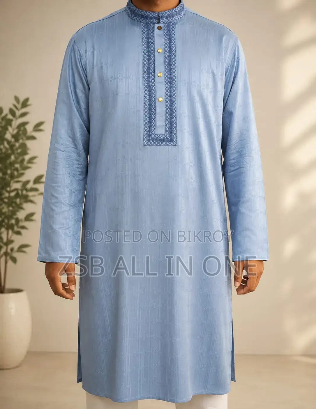 Premium Cotton Embroidery Panjabi হাই কোয়ালিটি