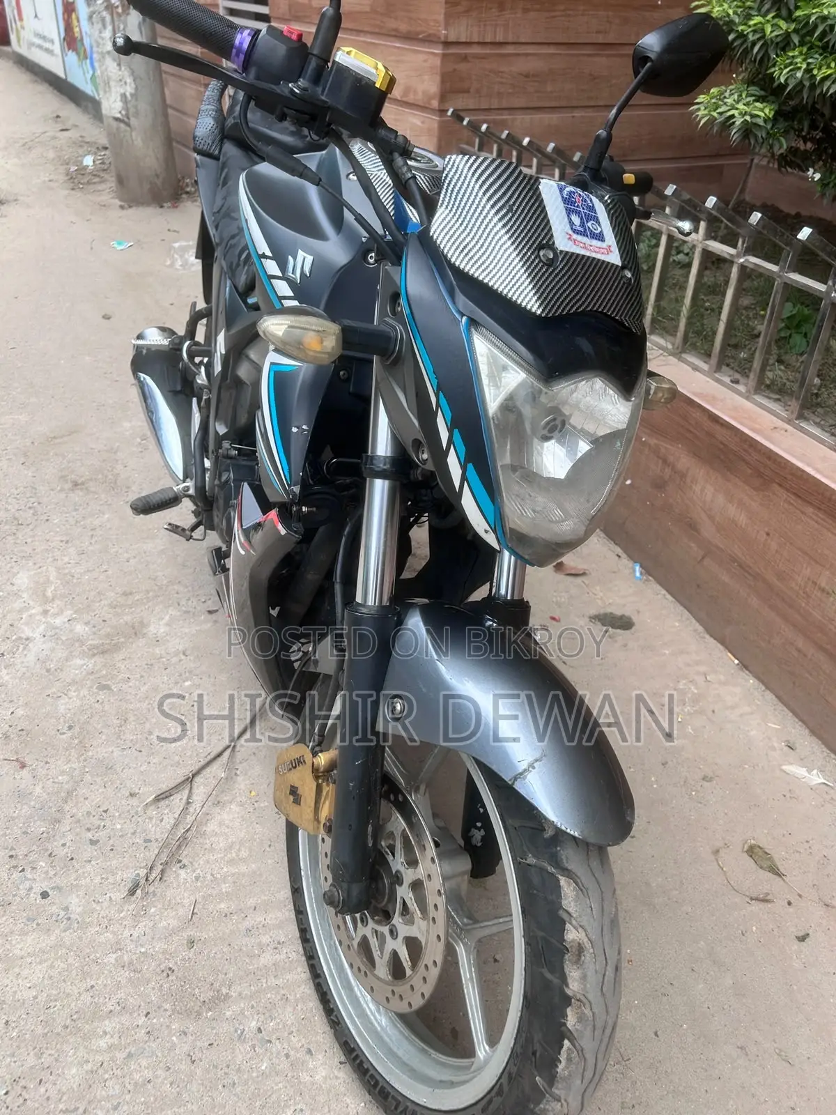 Suzuki Gixxer 2015 Blue