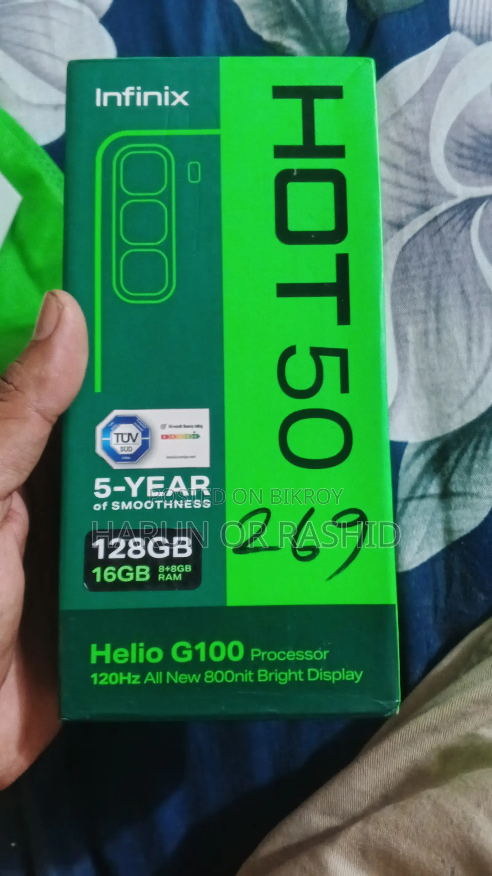 Infinix Hot 50 128 GB Black