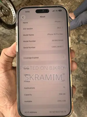 Apple iPhone 16 Pro Max 256 GB Purple
