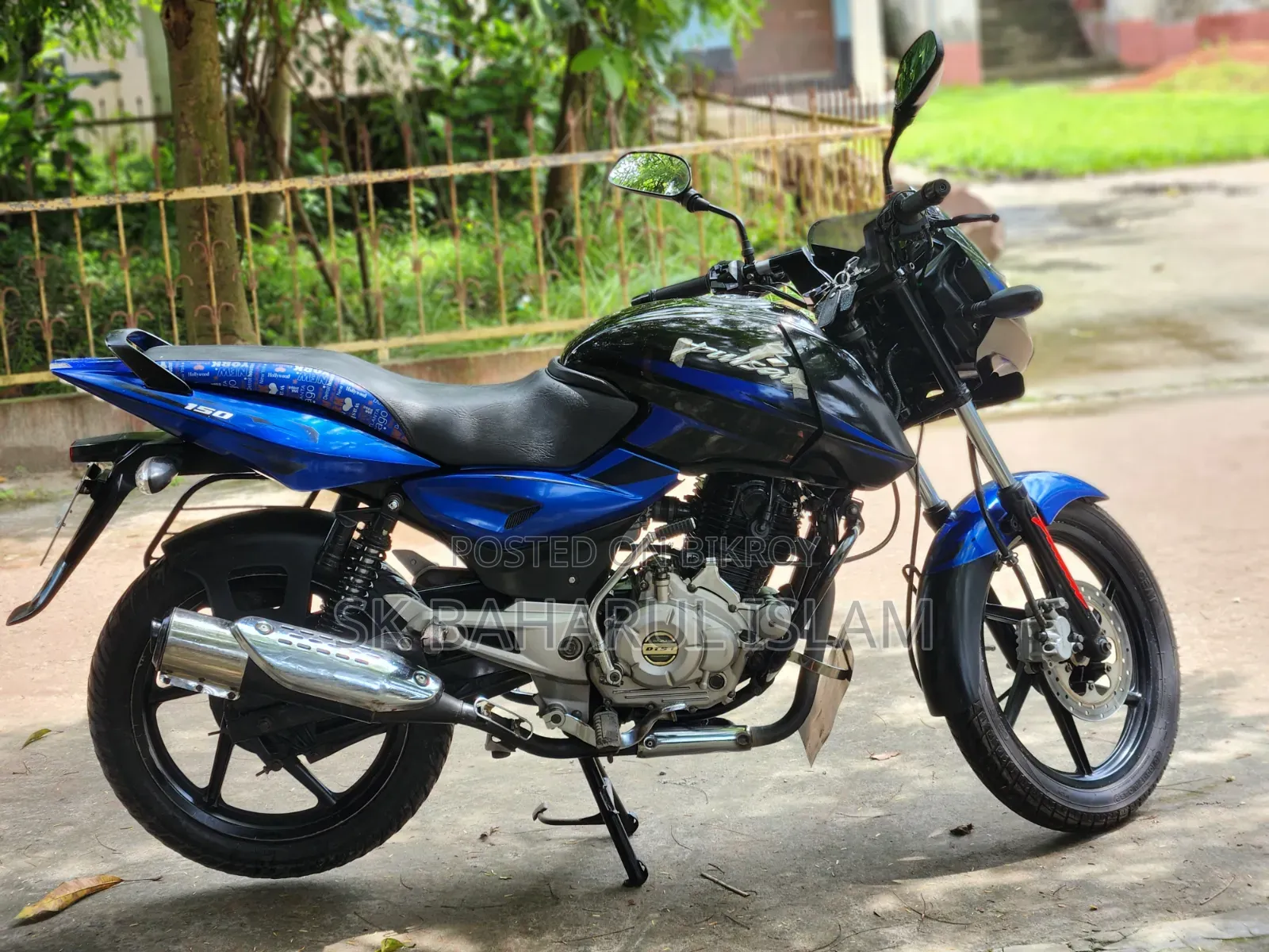 Bajaj Pulsar 150 2015 Blue