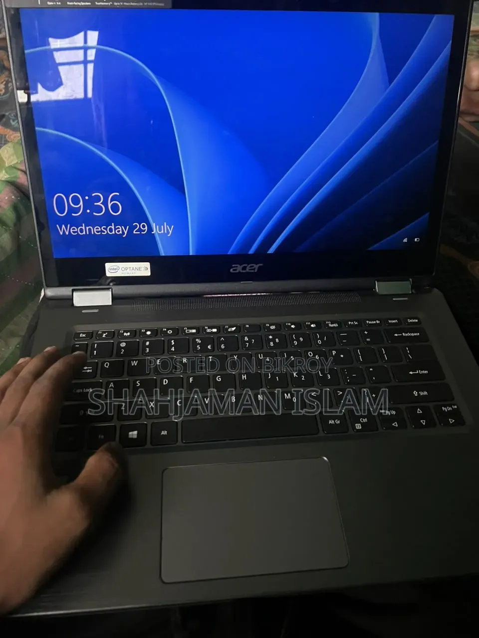Laptop Acer Spin 3 4GB Intel Core i3 SSD 250GB