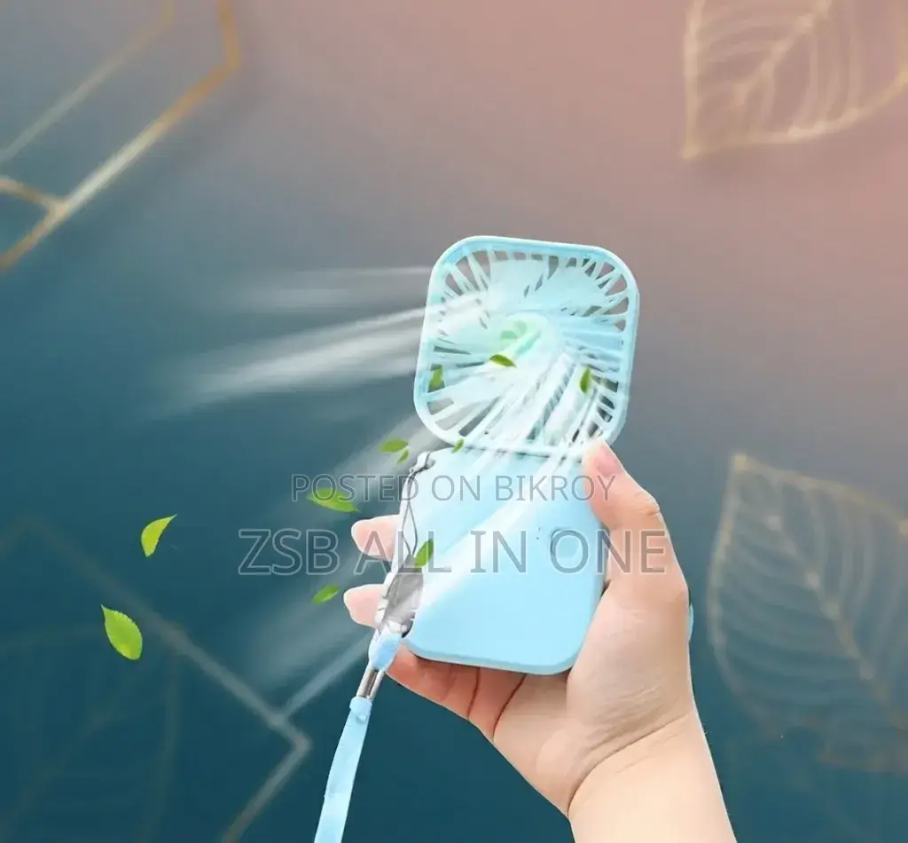 Multi Function Three Speed Hanging Mini Neck Fan