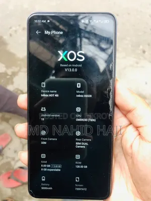 Infinix Hot 40i 128 GB Blue