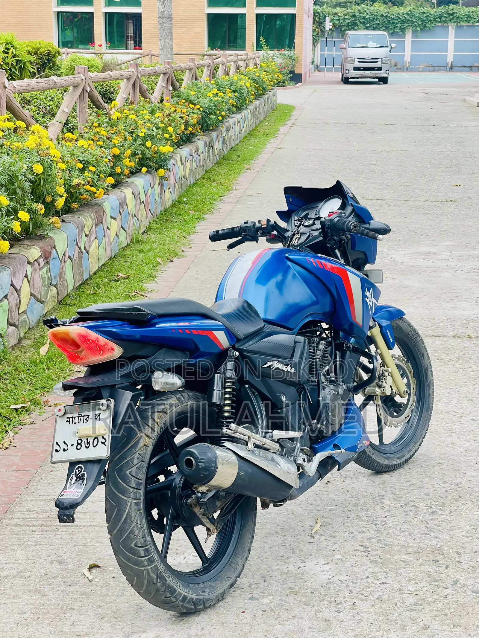 TVS Apache RTR 160 2V 2020 Blue