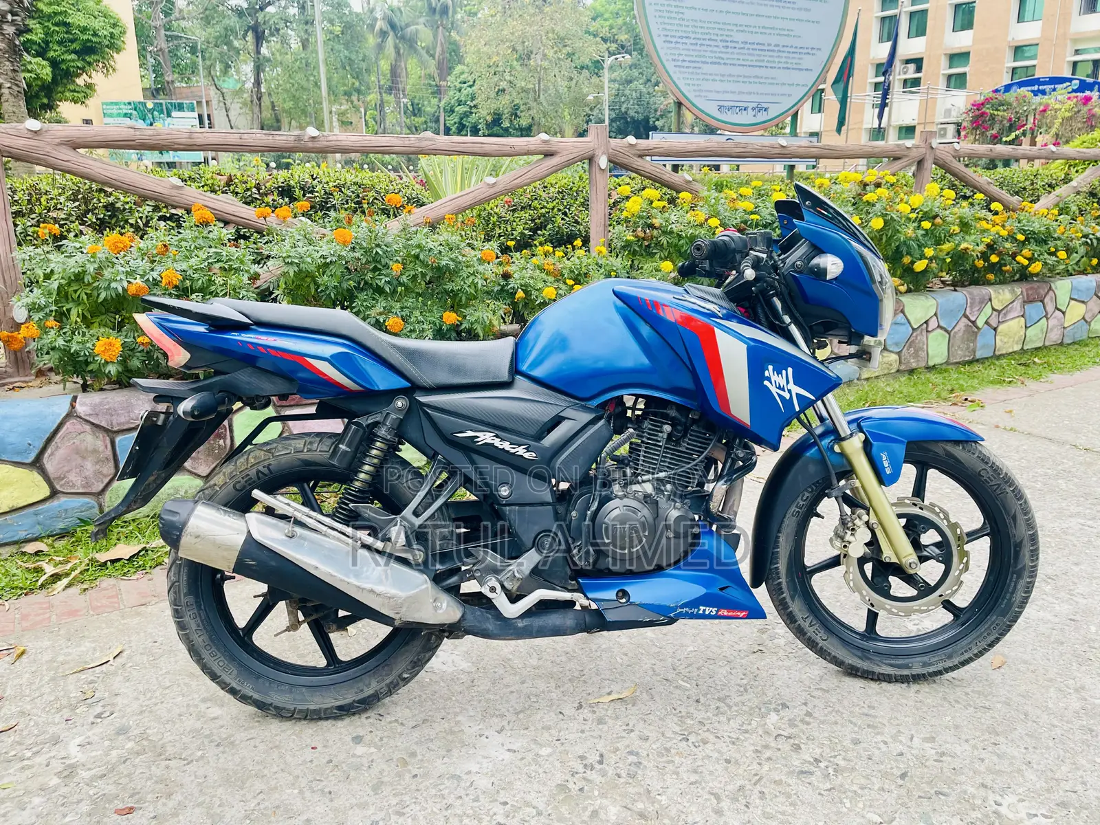 TVS Apache RTR 160 2V 2020 Blue