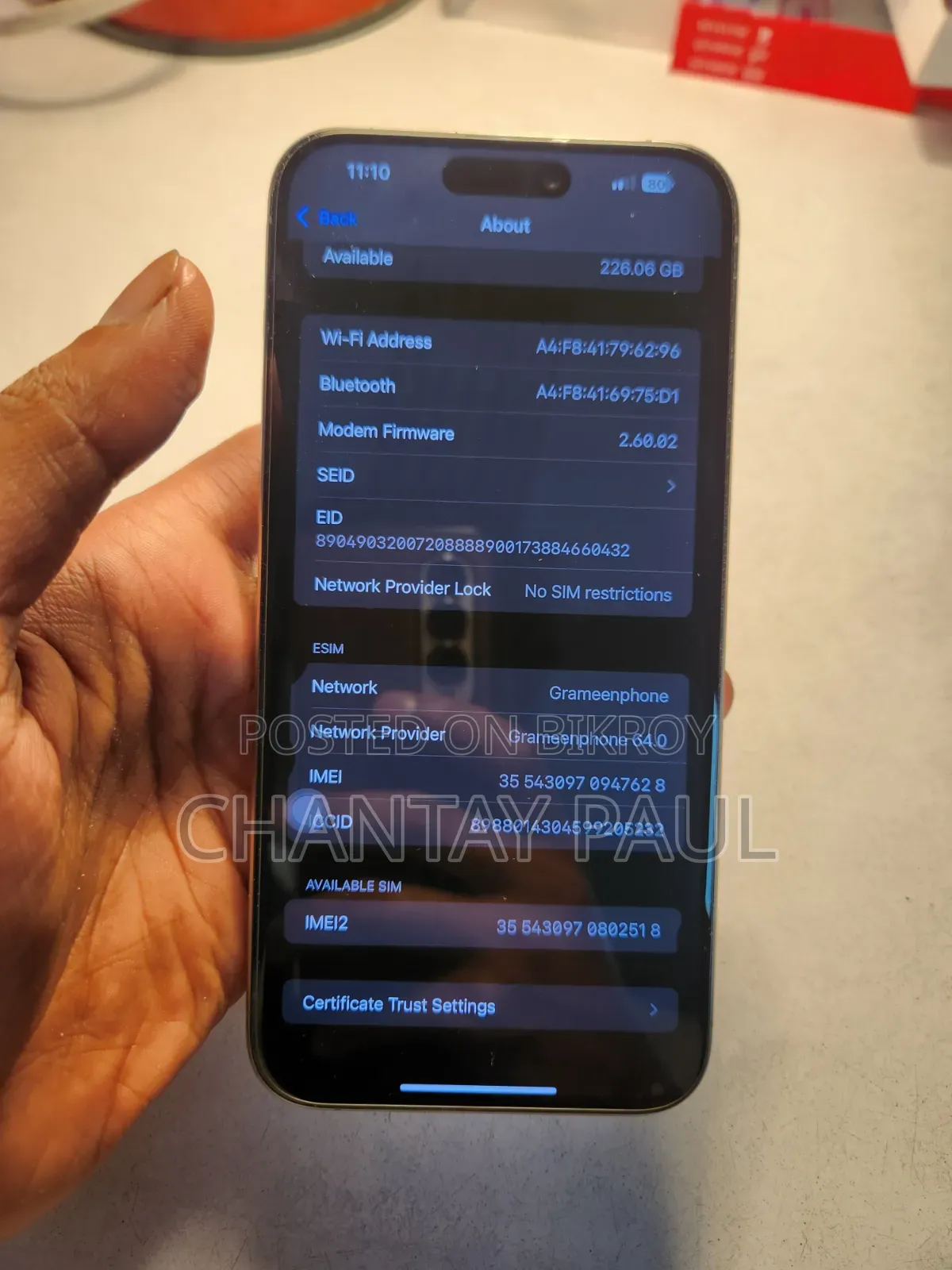 Apple iPhone 15 Pro Max 256 GB