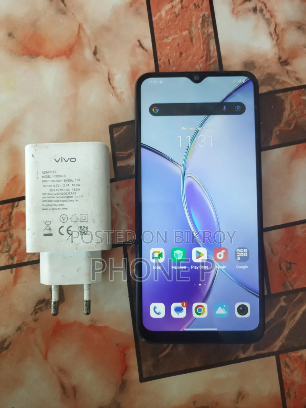 Vivo Y17s 128 GB Black