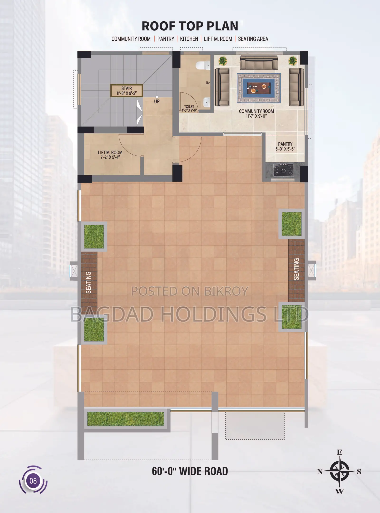 3 Bedroom Apartment in Uttara for Sale