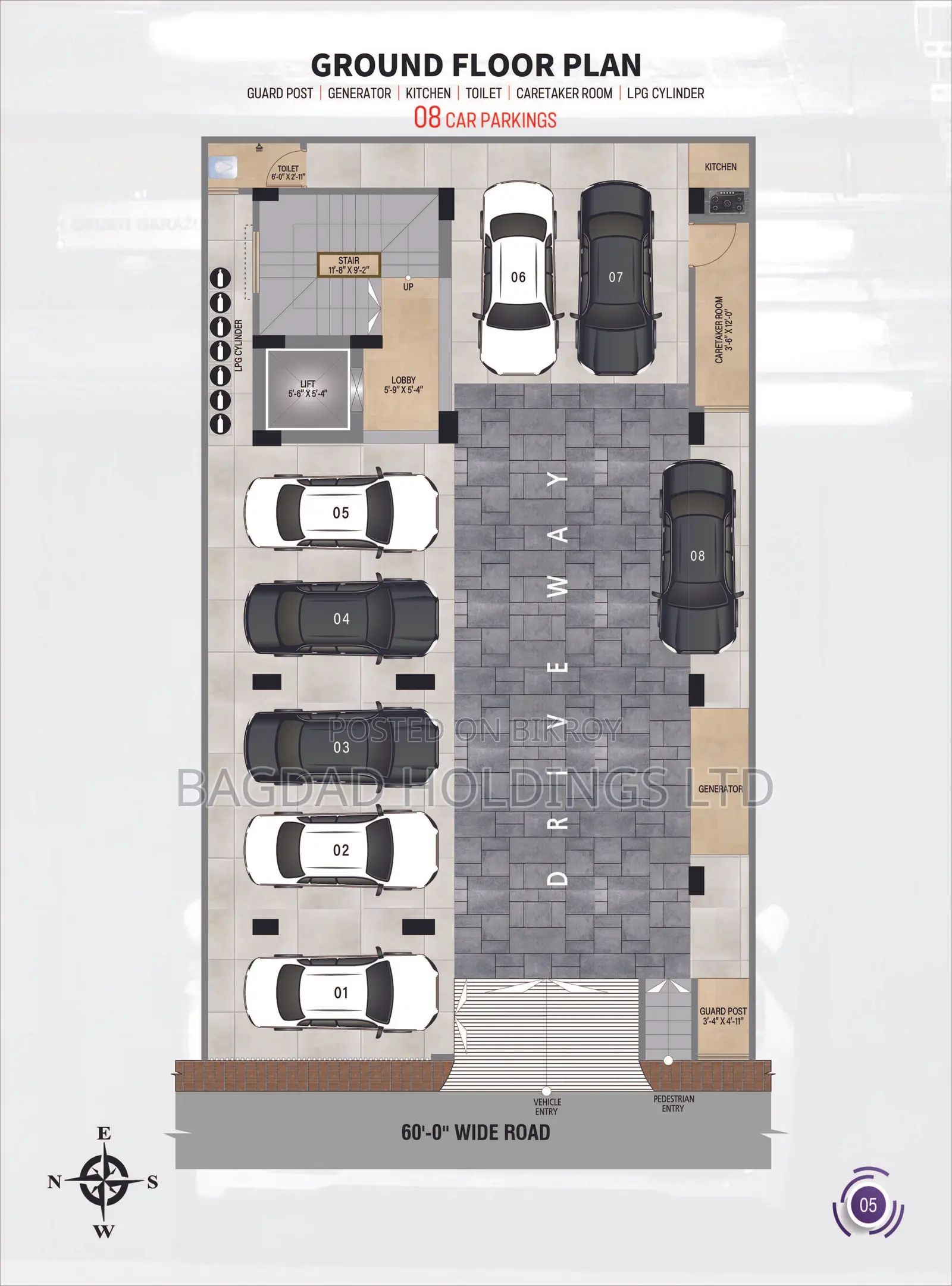3 Bedroom Apartment in Uttara for Sale