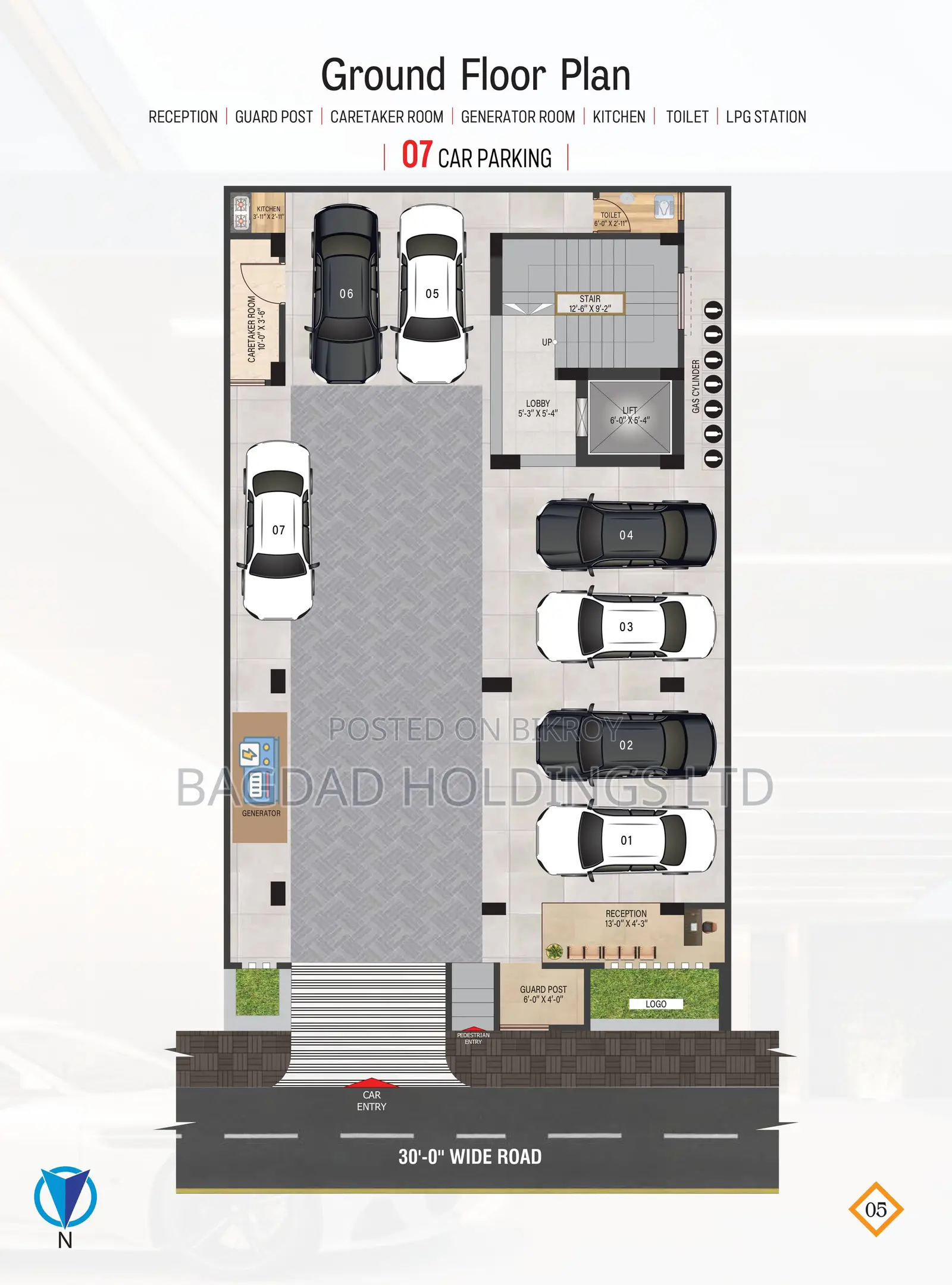 3bdrm Apartment in Uttara for Sale