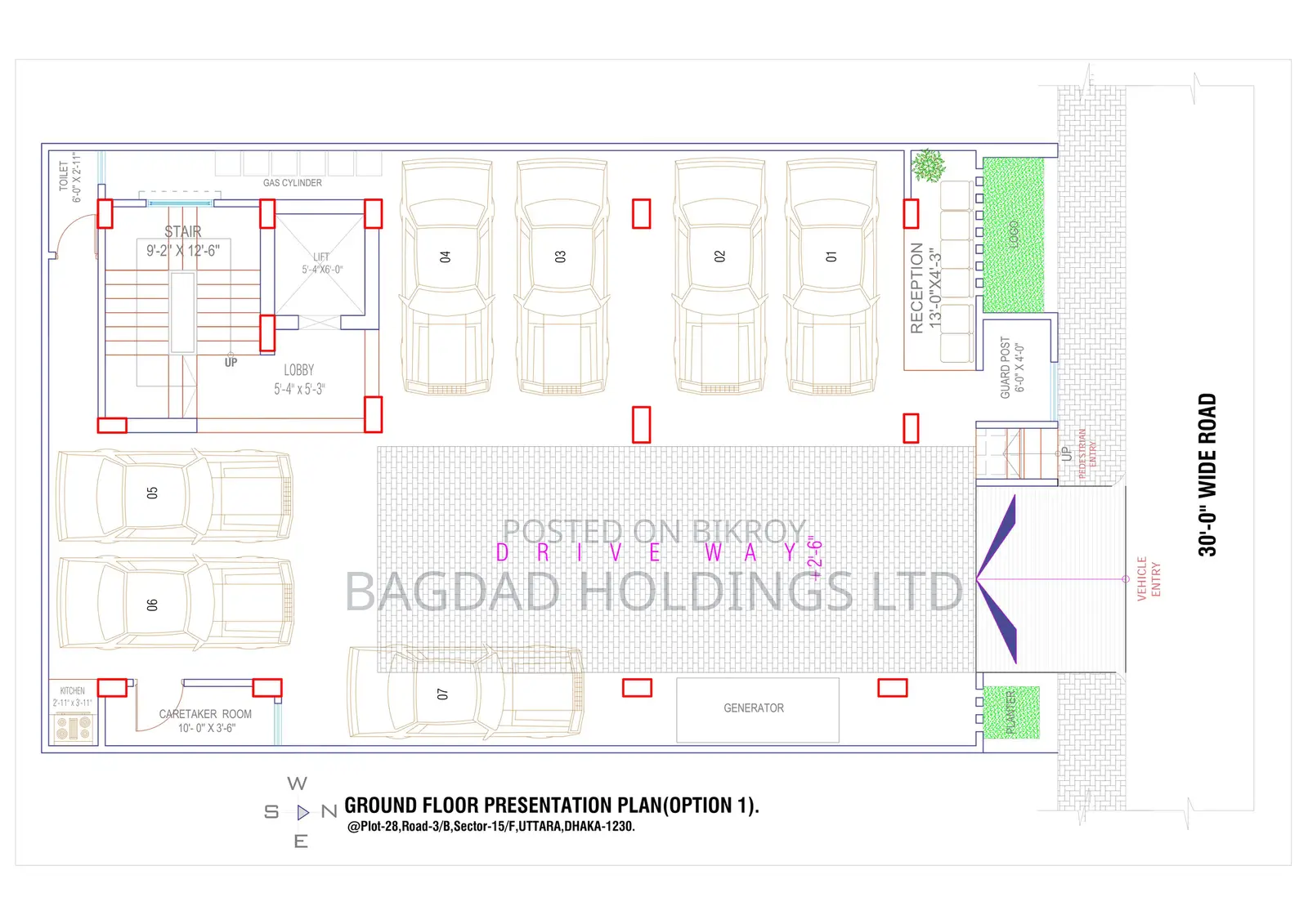 3bdrm Apartment in Uttara for Sale