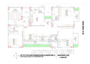 3bdrm Apartment in Uttara for Sale