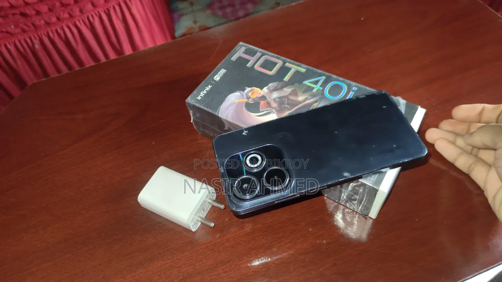Infinix Hot 40i 128 GB Black
