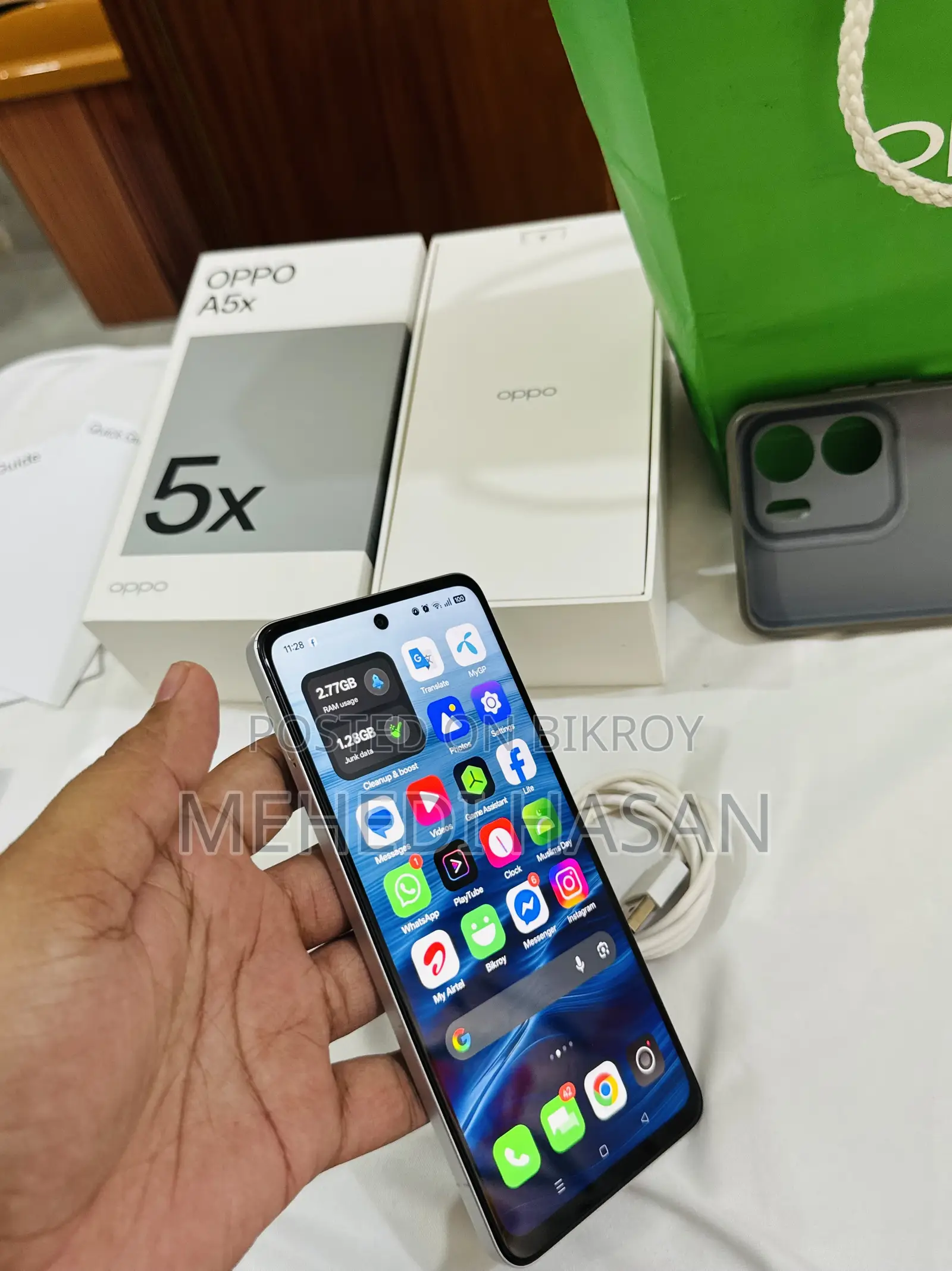 Oppo A5X 128 GB White