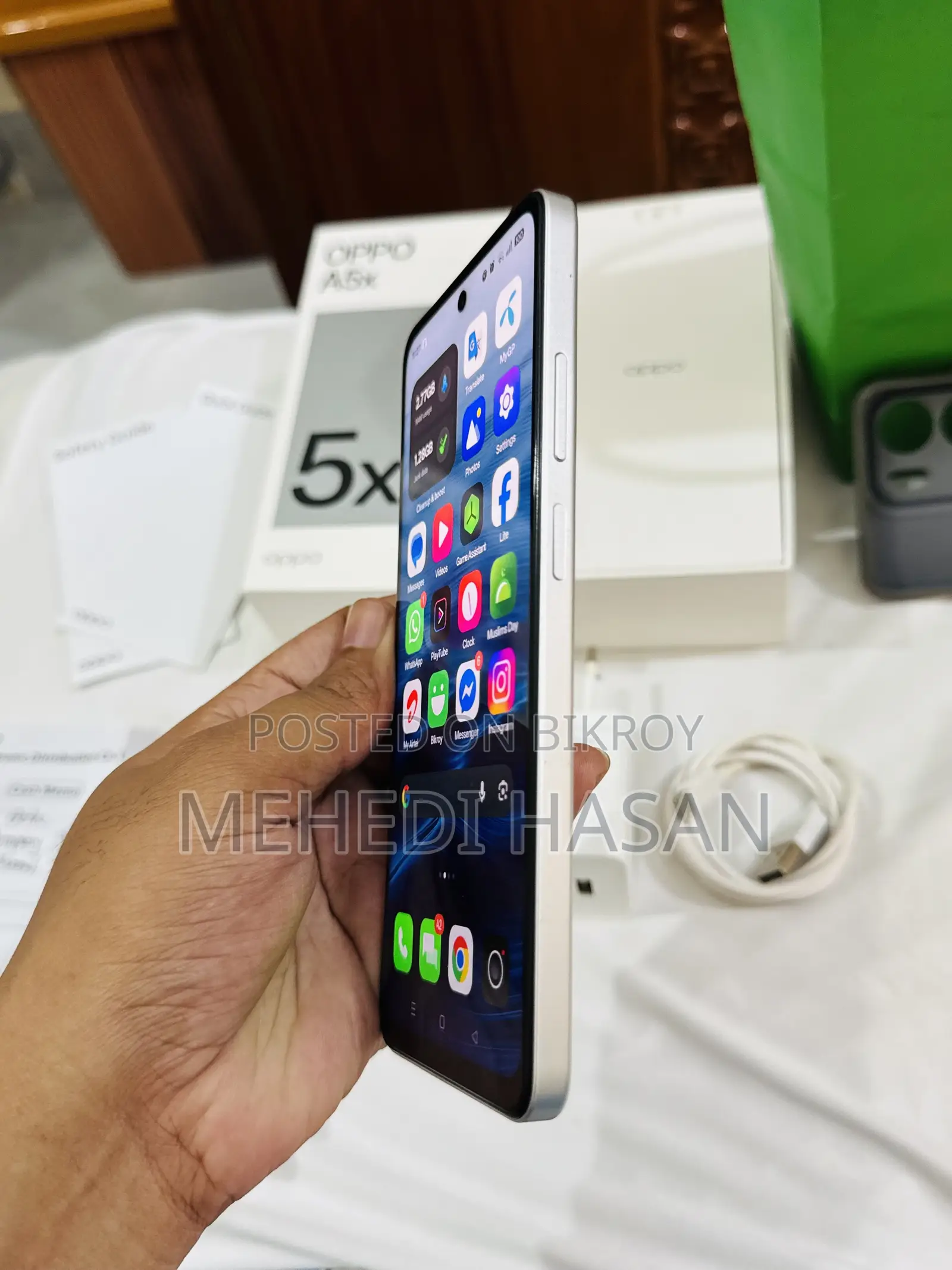 Oppo A5X 128 GB White