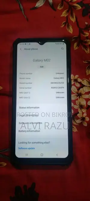Samsung Galaxy M02 32 GB Black