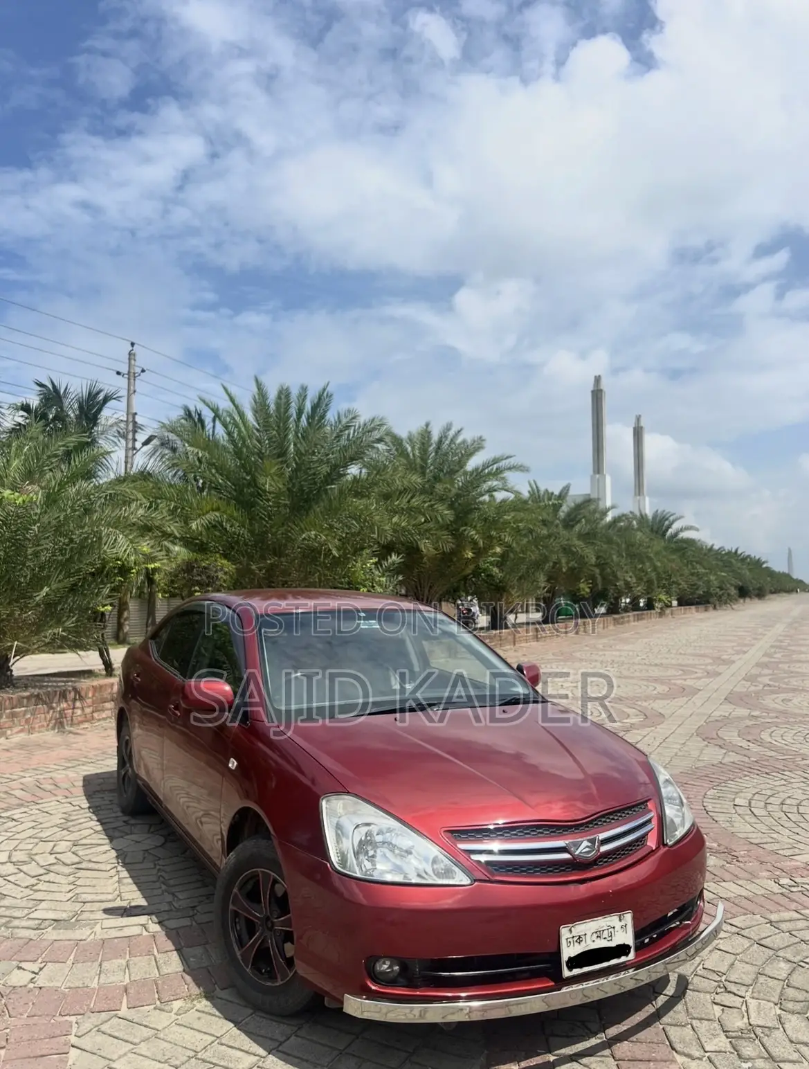 Toyota Allion 2006 Red