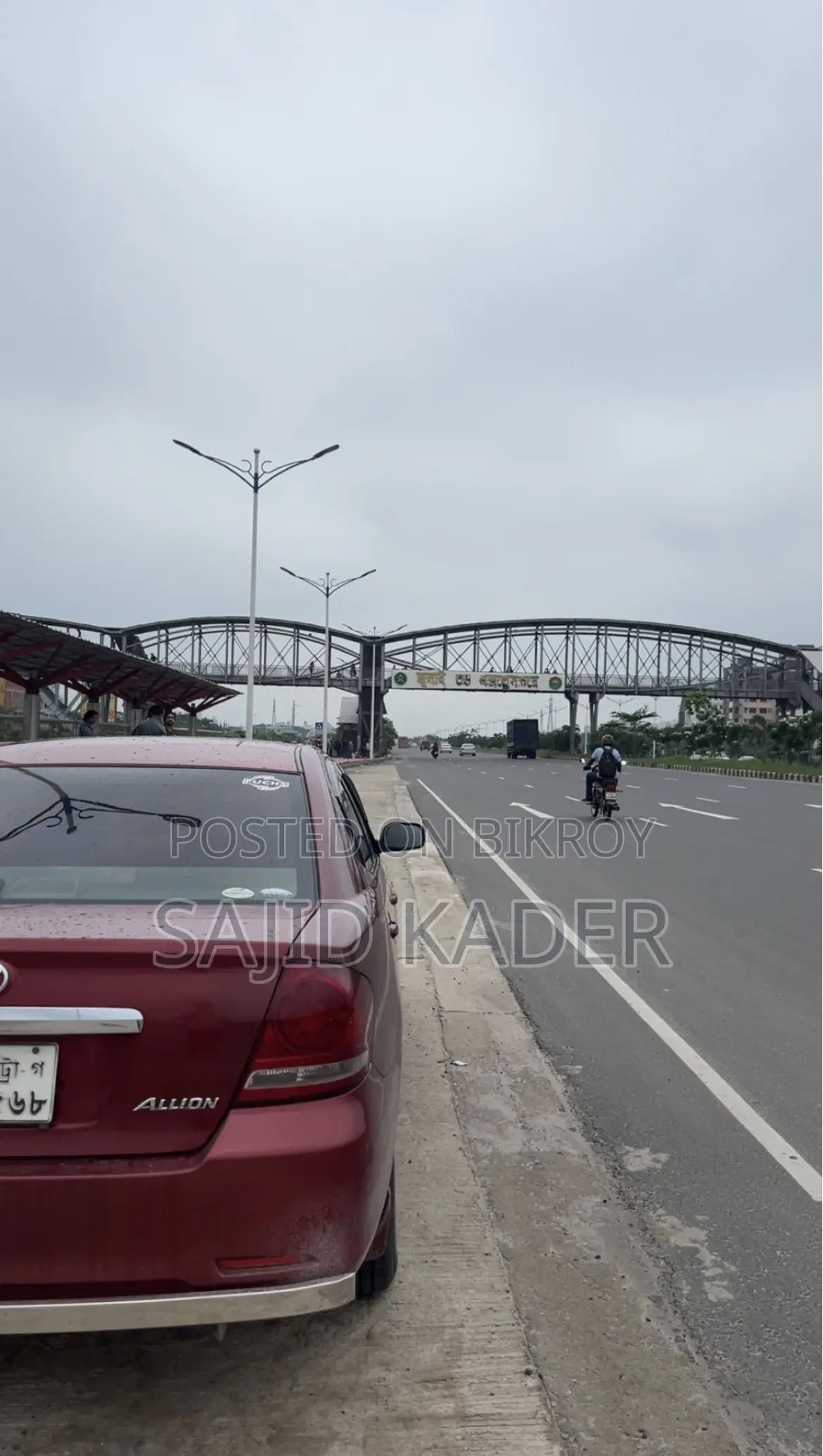 Toyota Allion 2006 Red