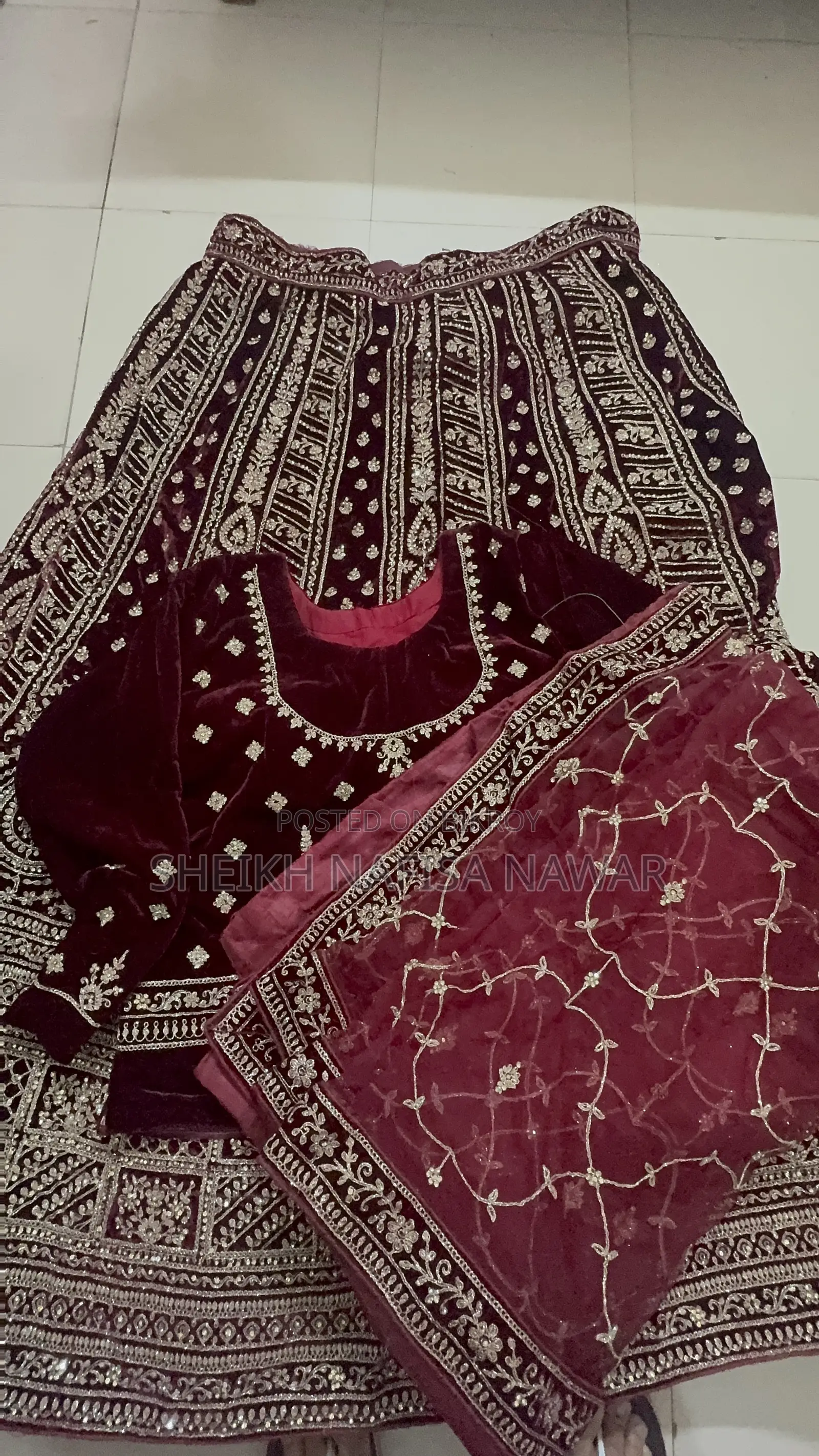 1 Time Used Rajasthani Lehenga